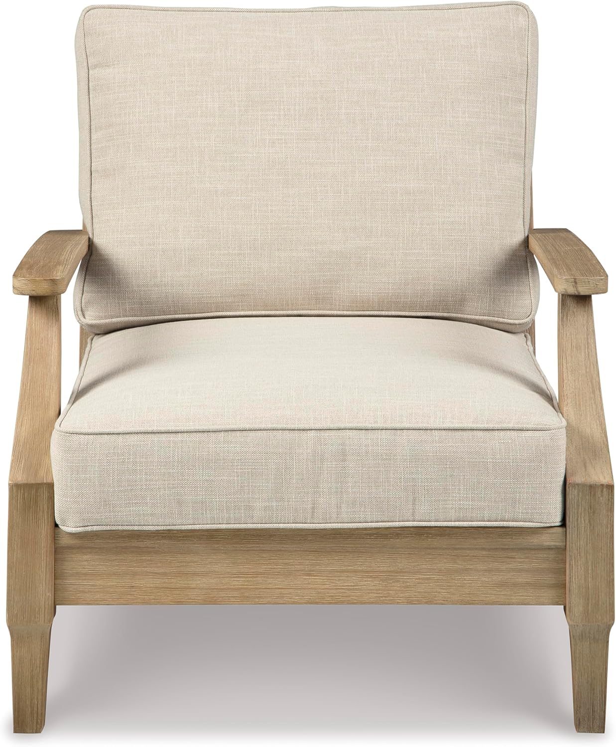 Coastal view outdoor terrace eucalyptus sofa