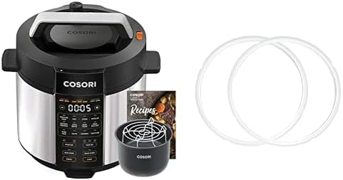COSORI 6-Quart Stainless Steel Pressure Cooker Multi-Function Cooker with Ceramic Inner Pot for Rice, Slow Cooking, Sous Vide, and Stir-frying